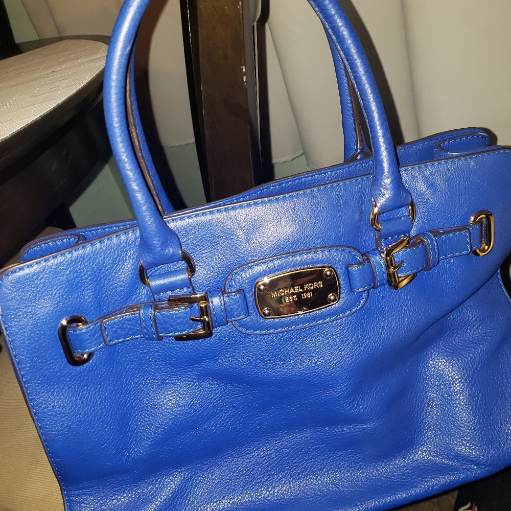 MICHAEL KORS HAMILTON LEATHER BAG
